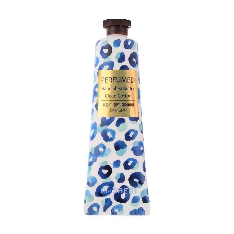 Парфумований крем-масло для рук The Saem Perfumed Clean Cotton Hand Shea Butter Бавовна, 30 мл